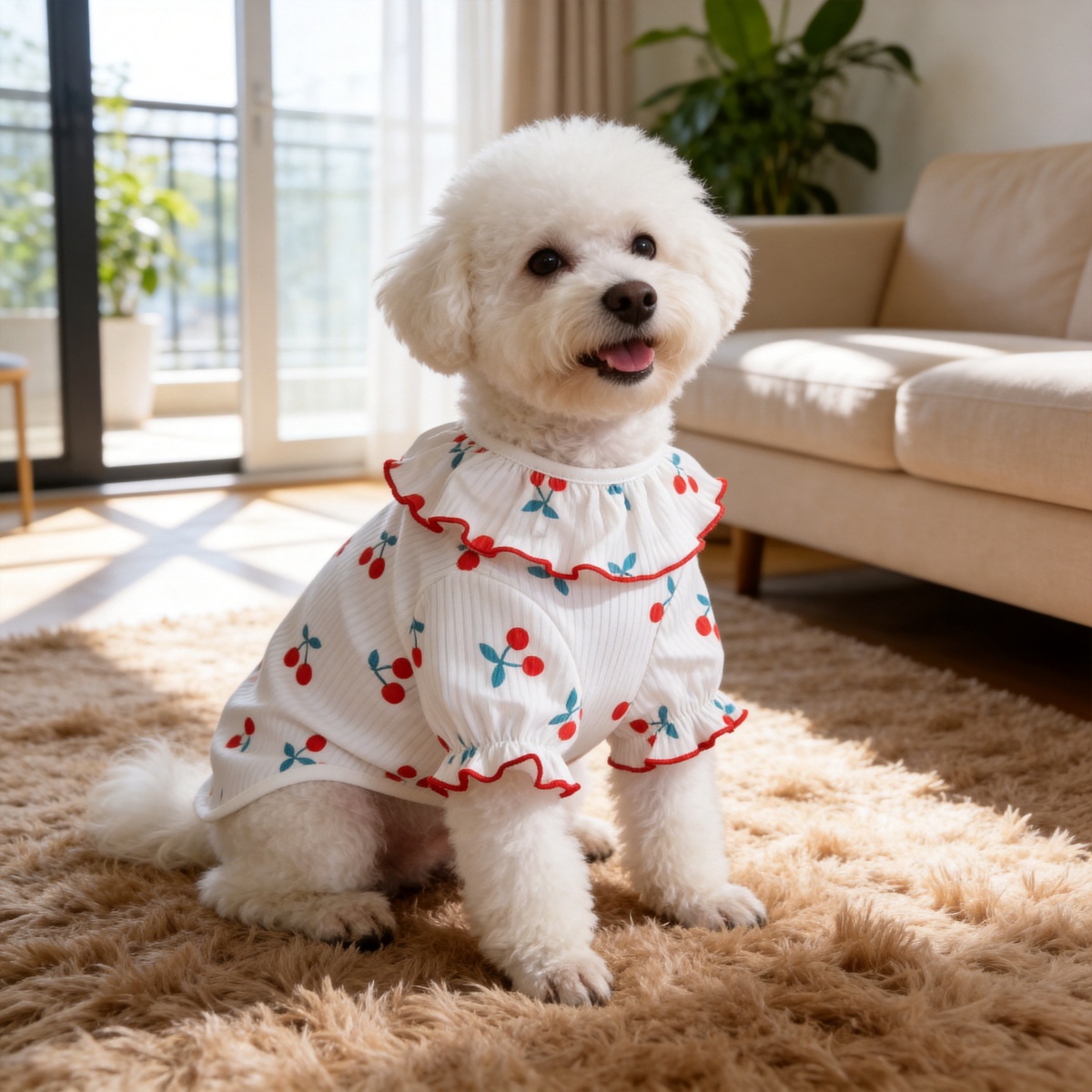 1 kemeja anjing, pakaian hewan - Summer Dog Clothing ulasan dan harga