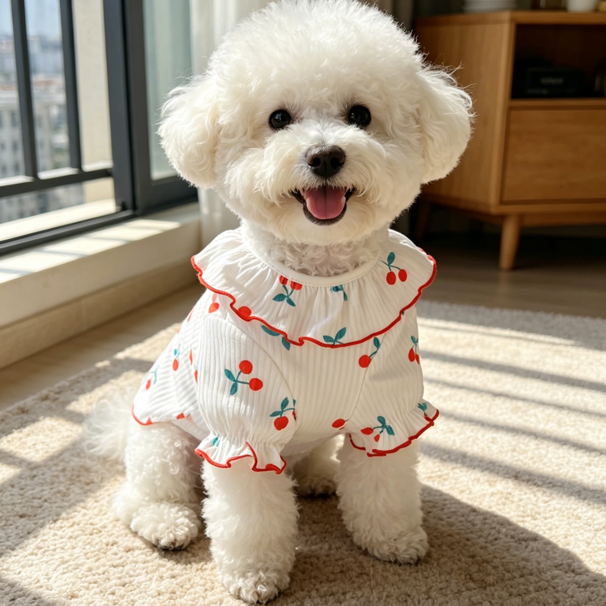 1 kemeja anjing, pakaian hewan - Summer Dog Clothing ulasan dan harga