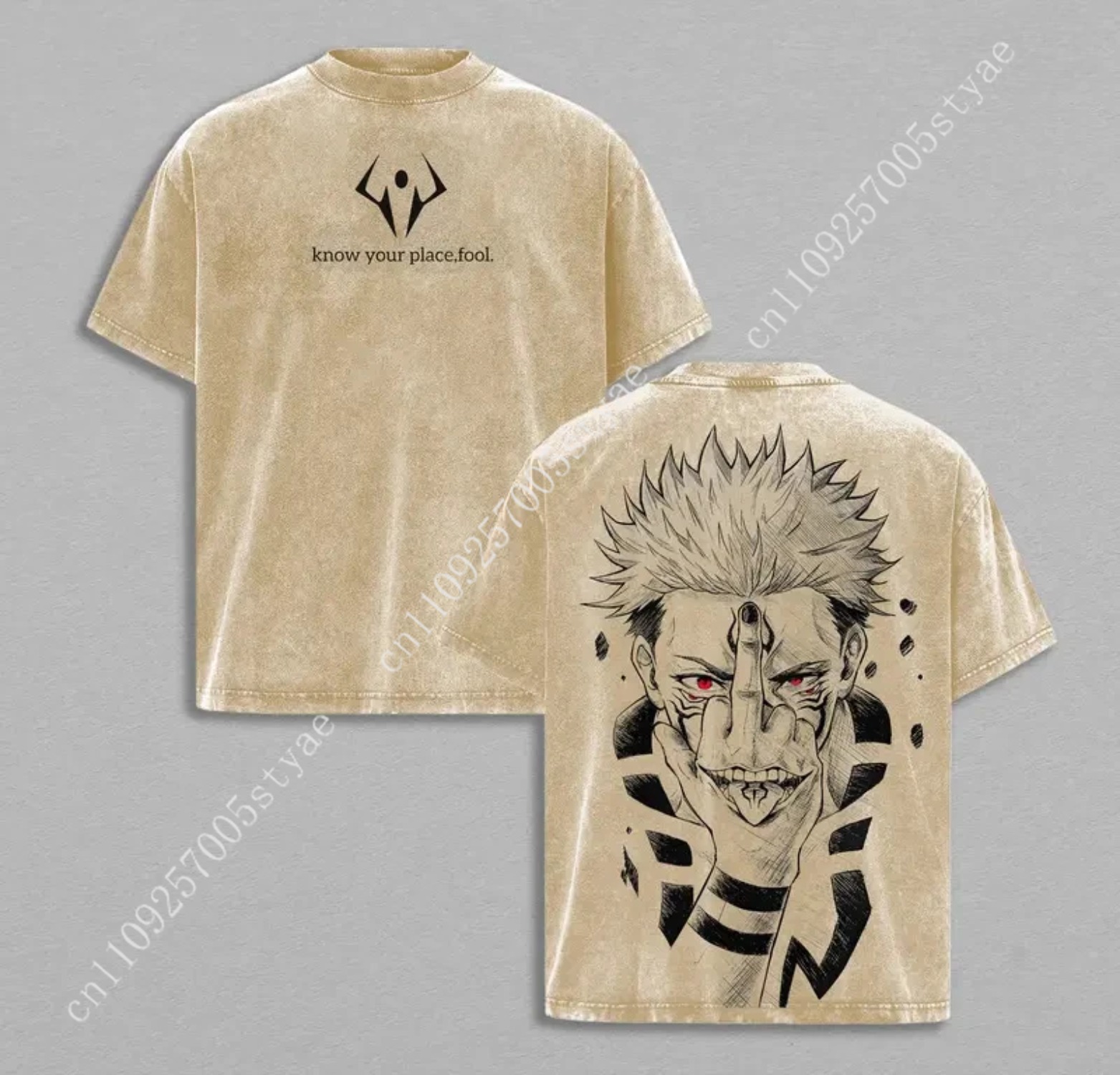 Kaos Grafis Anime Ryomen Sukun - Yours Summer Clothing ulasan dan harga