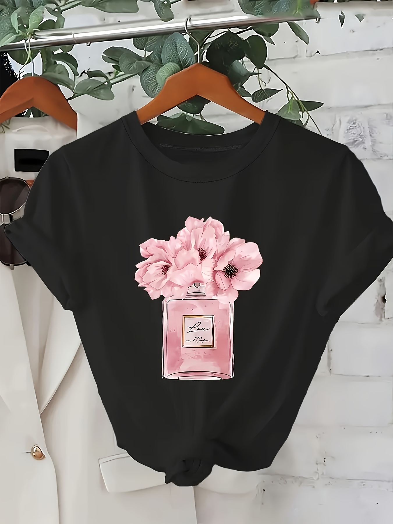 Kaos Lengan Pendek Paris Perfu - Summer Clothing In Paris ulasan dan harga
