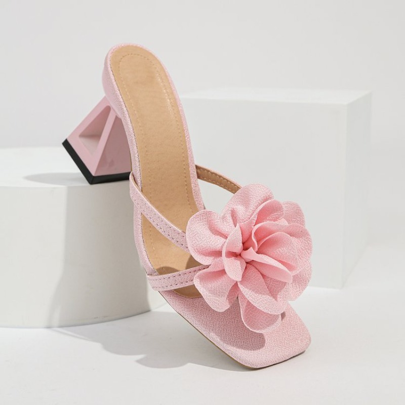Sandal Dekorasi Bunga 3D Wanit - Summer Clothing Items ulasan dan harga