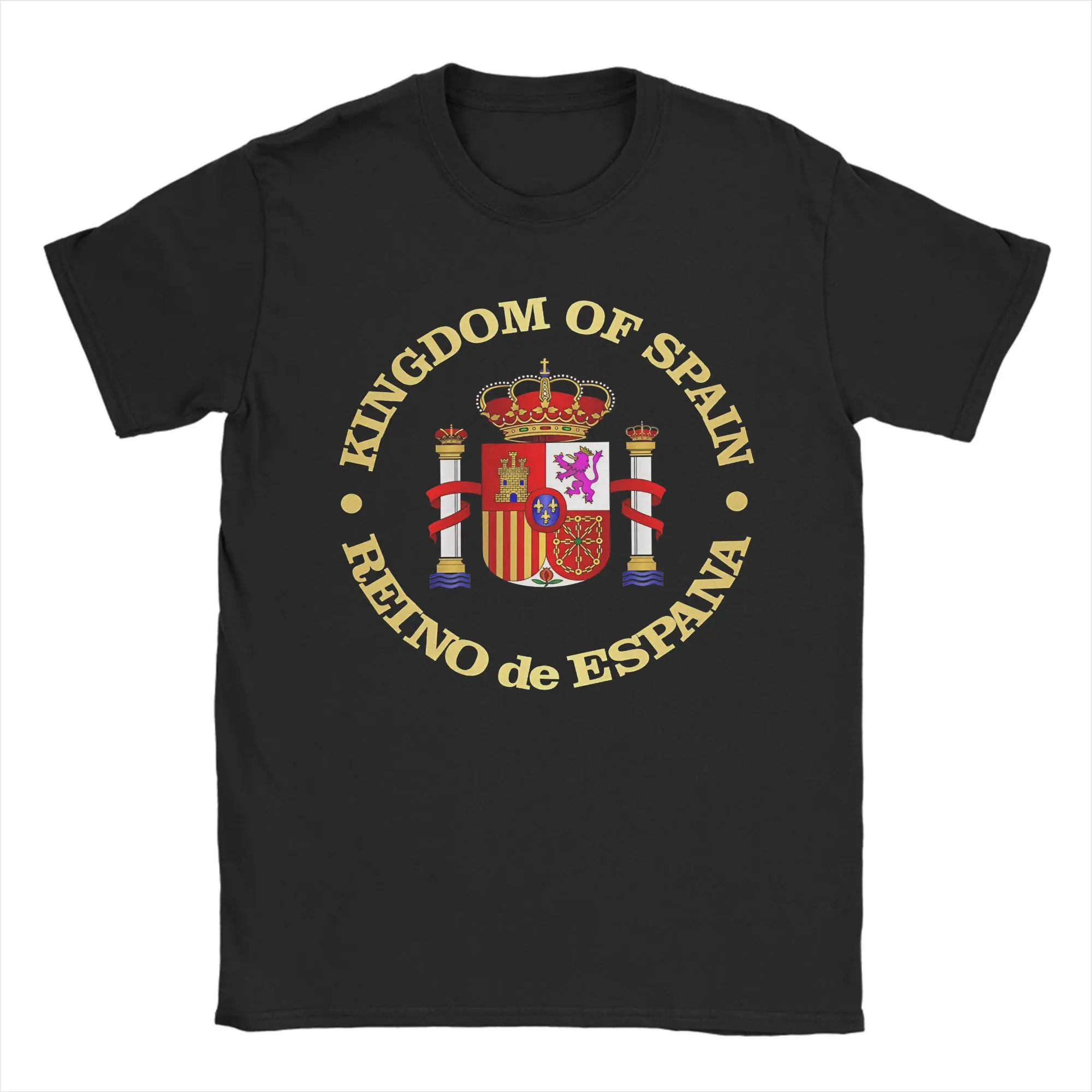 Kaus Lambang Spanyol Kaus Vint - Summer Clothing Ideas Men ulasan dan harga