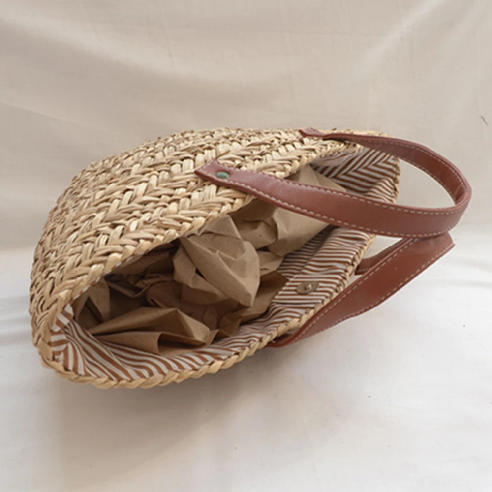 Tas Rotan Jerami Bohemian untu - Beach Bag Straw ulasan dan harga