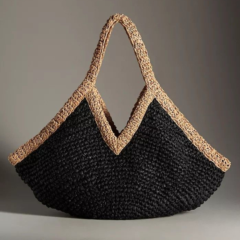 Tas Tangan Anyaman Baru Musim  - Beach Bag Straw ulasan dan harga