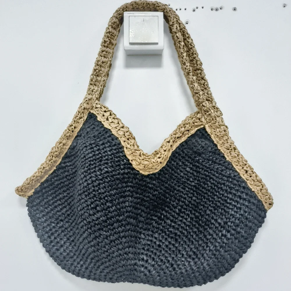 Tas Tangan Anyaman Baru Musim  - Beach Bag Straw ulasan dan harga