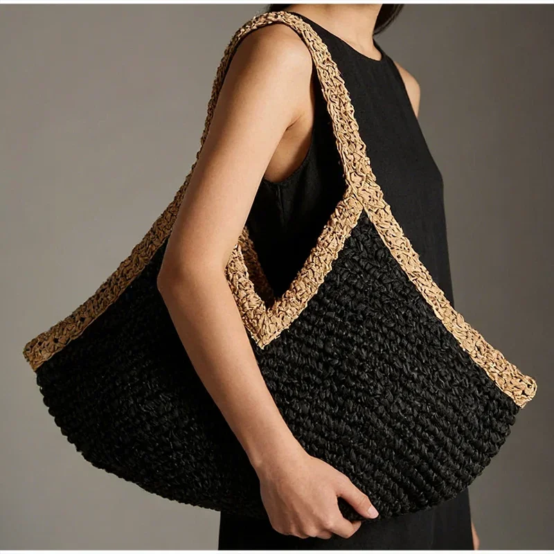Tas Tangan Anyaman Baru Musim  - Beach Bag Straw ulasan dan harga