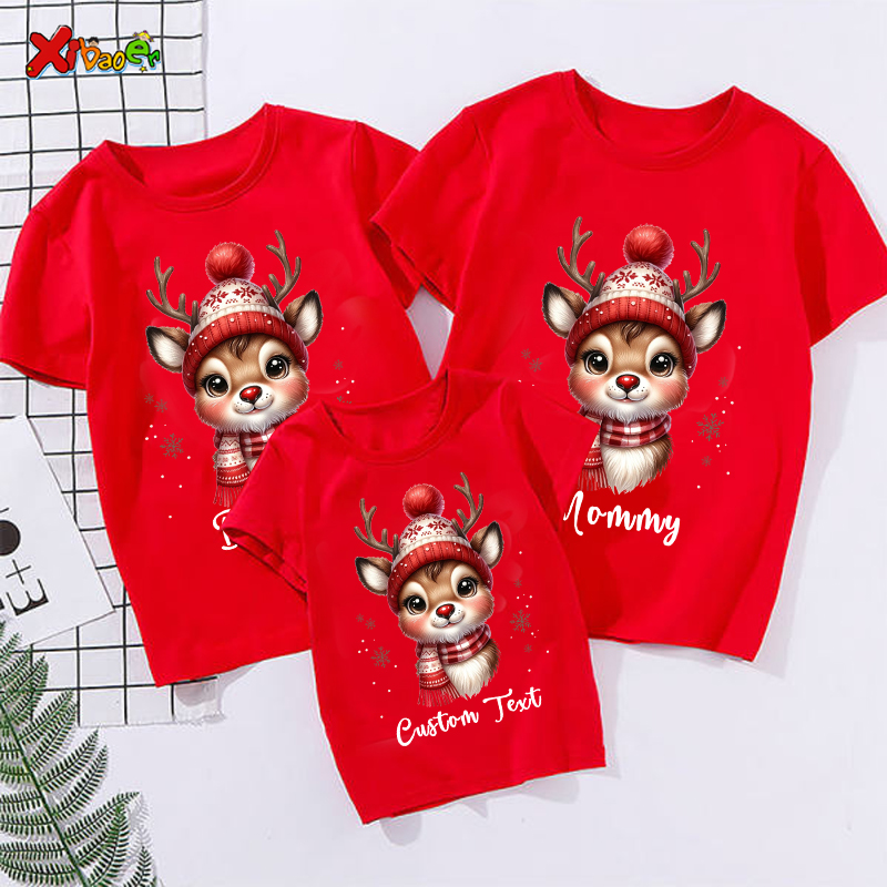 Kemeja natal nama kustom anak- - Summer Clothing Names ulasan dan harga